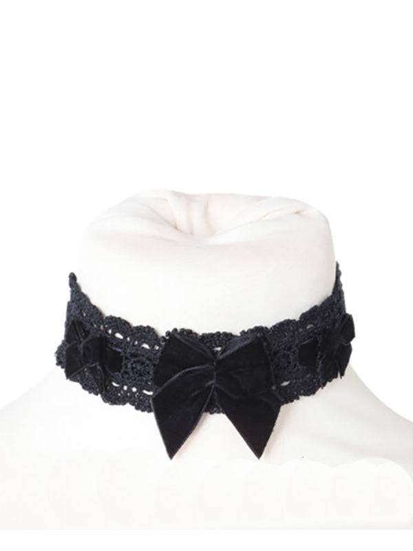 Velvet Bow Choker