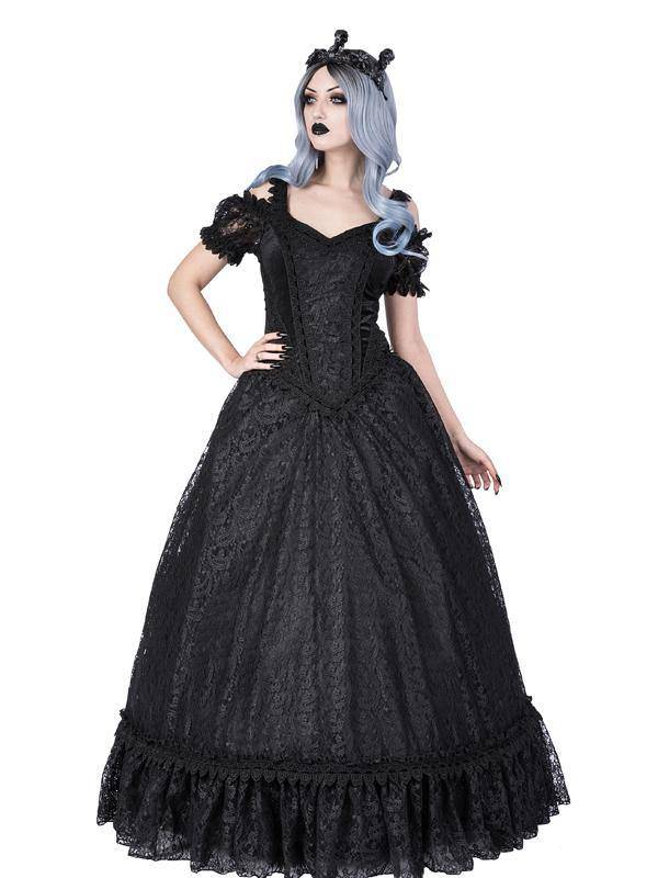 Sinister Dark Snow Gothic Jurk