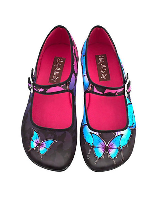 Hot Chocolate Design Schoenen Dark Butterfly