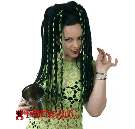 Dread Twisted ZwartGroen