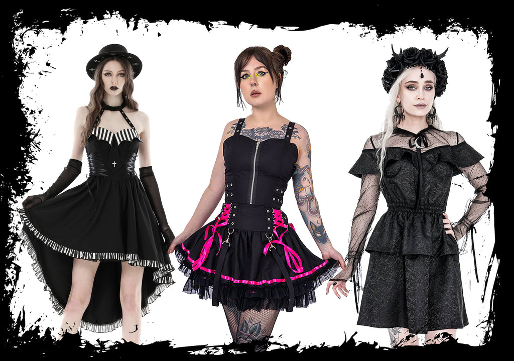 Gothic, Punk, Cyber en meer jurken