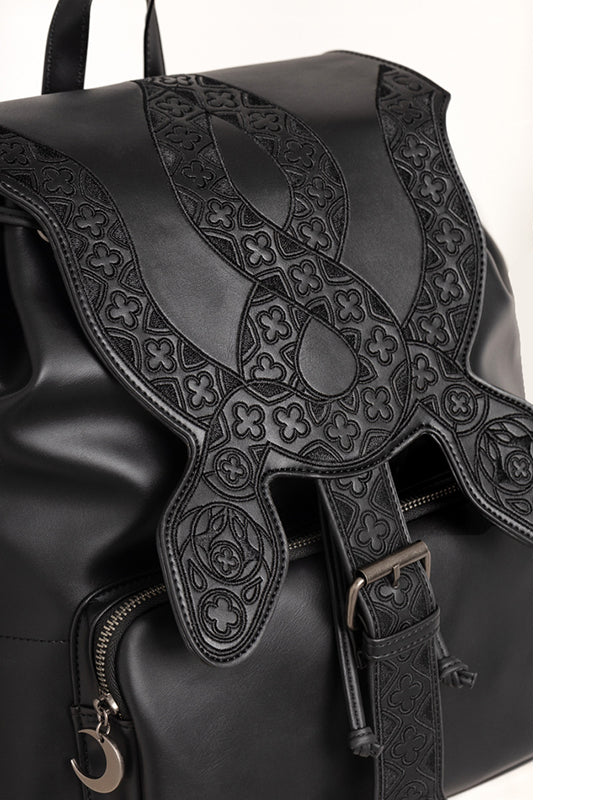 Cathedral Snake Rugzak - DivineDarkness- Online shop voor Gothic en Alternatieve Kleding!