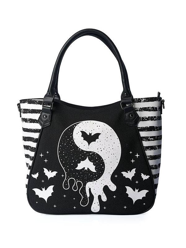 Banned Yin Yang Bats Gothic Tas - DivineDarkness- Online shop voor Gothic en Alternatieve Kleding!