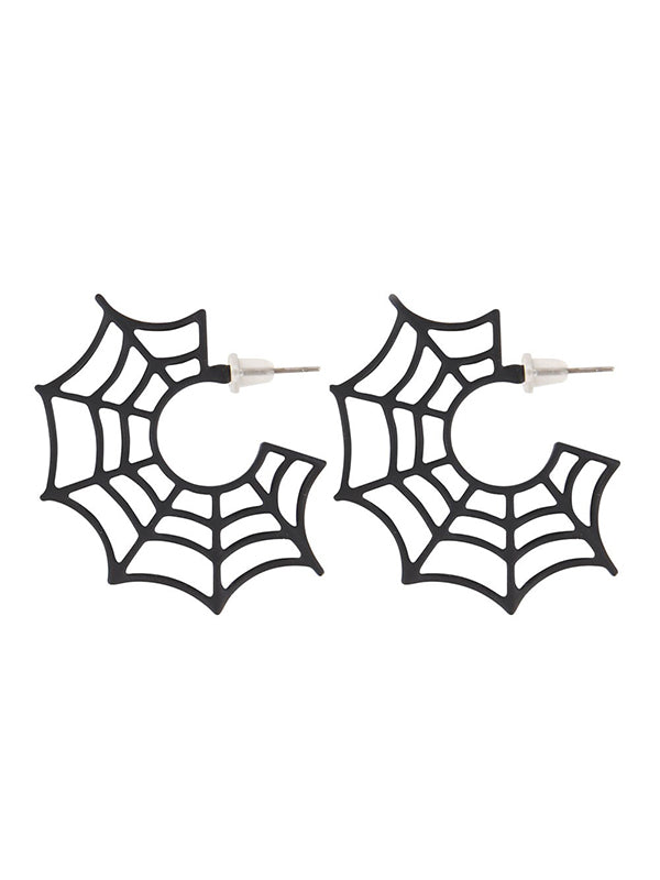Spiderweb earrings