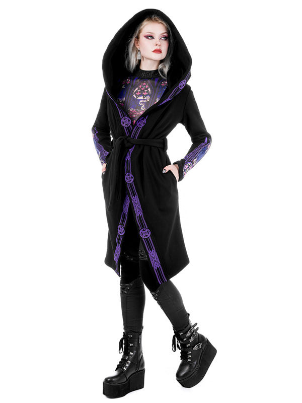 Northern Lights Hoodie Jas - DivineDarkness- Online shop voor Gothic en Alternatieve Kleding!