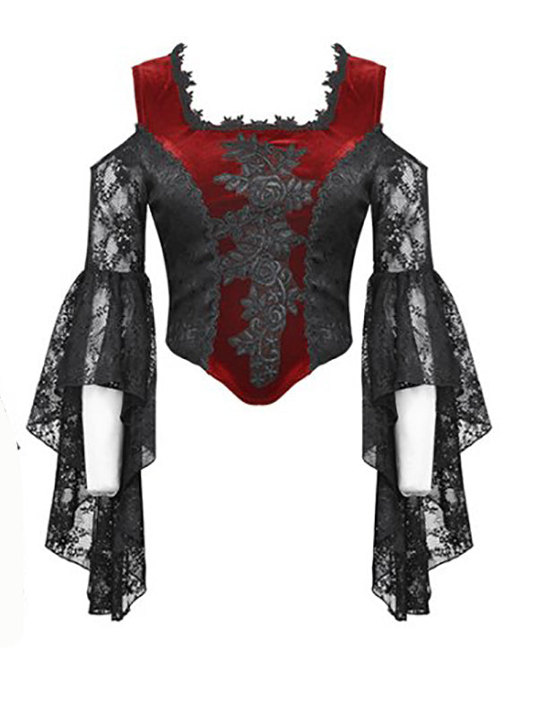 Dramatic Gothic Top Dark in Love