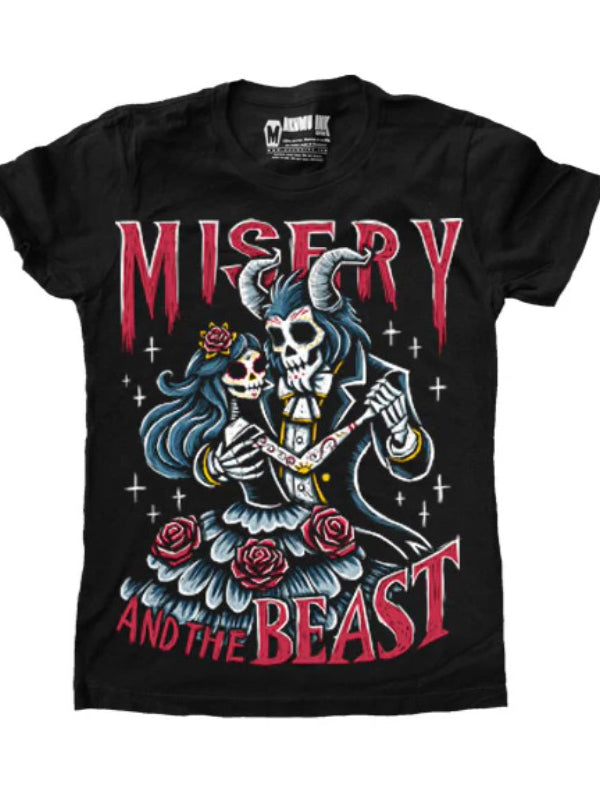 Akumu Ink Misery and the beast T-Shirt