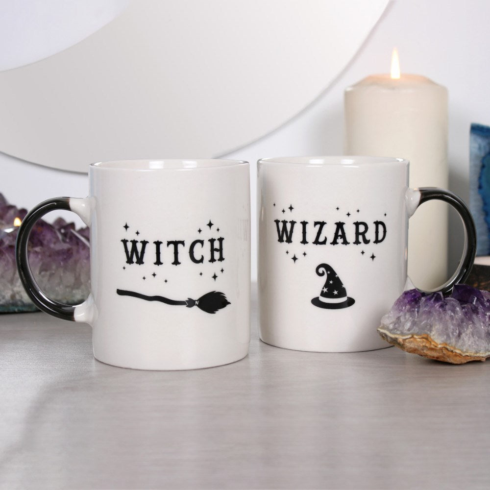 Mugs Witch and Wizard