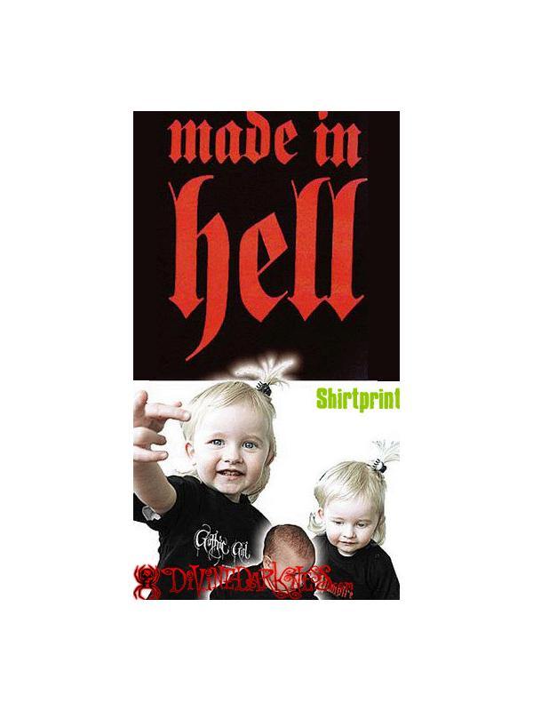 Made in Hell Baby T-Shirt - Divine-Darkness