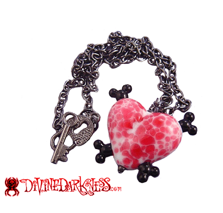 Gothic Heart Necklace