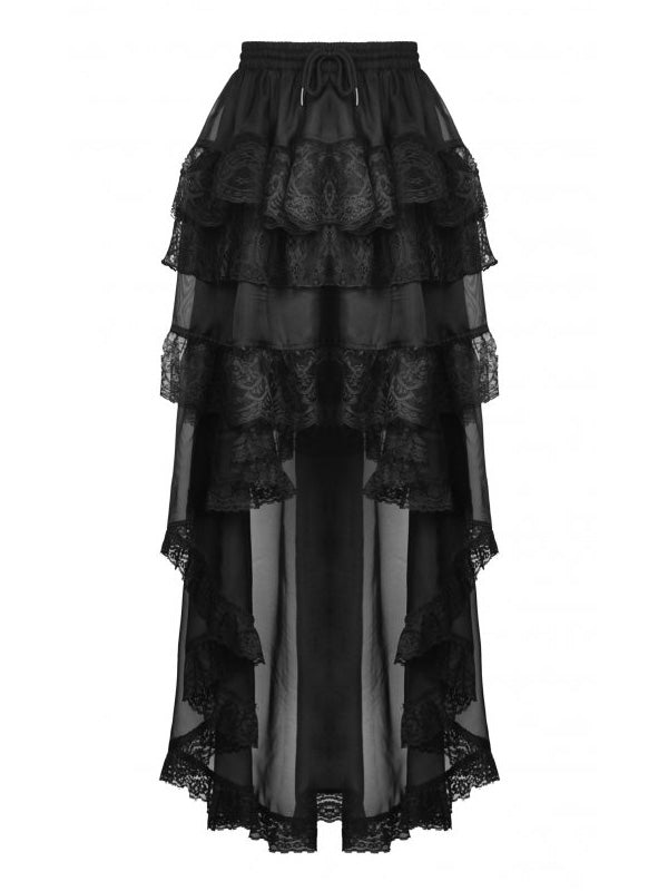 Dark In Love Malefic Rok - DivineDarkness- Online shop voor Gothic en Alternatieve Kleding!