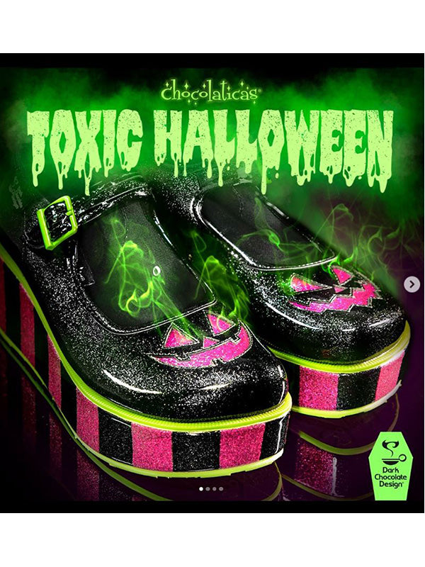 Hot Chocolate Shoes Toxic Halloween